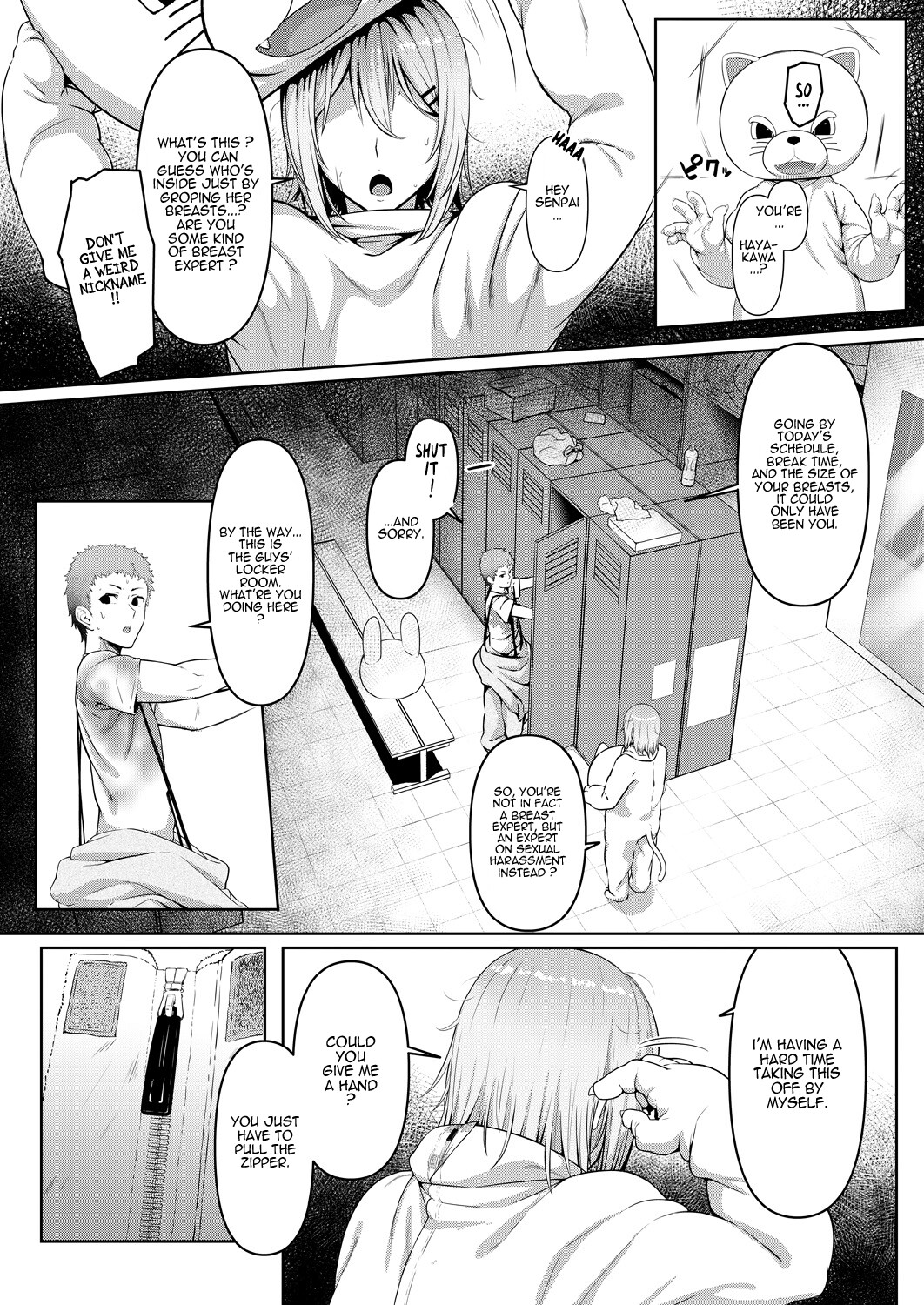 Hentai Manga Comic-Stuck Together Act-Read-6